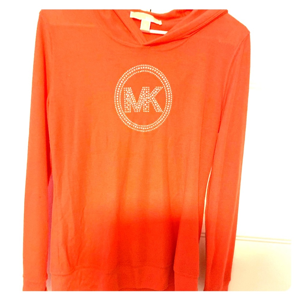 Orange Michael Kors hoodie